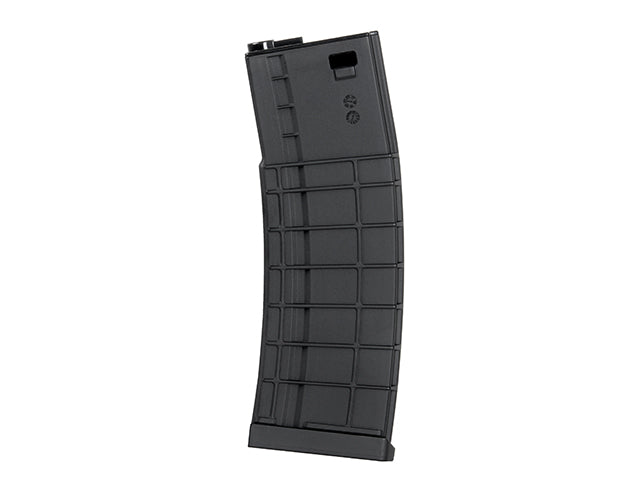 BattleAxe 416/AR15 Polymer Mid-Cap-Magazin 200 BBs Schwarz