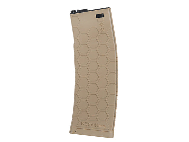 M4/AR15 Hi-Cap-Magazin 450 BBs M4/M16 Tan