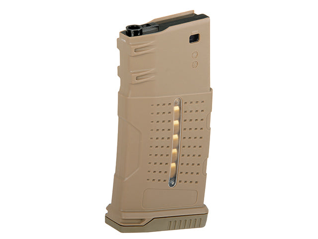 SR25 / AR10 Mid-Cap-Magazin 220 BBs Tan