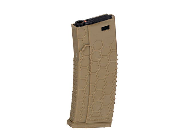 Kublai M4/AR15 Polymer Mid-Cap-Magazin 120 BBs Dark Earth