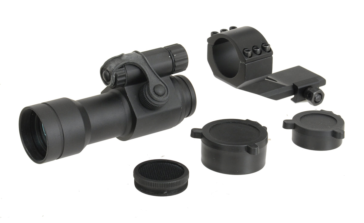 Rotpunktvisier mit FLASH KILLER, Cantilever Montagering