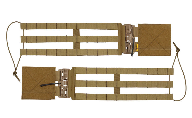 Skeletal Cummerbund mit QR System Plate Carrier Coyote