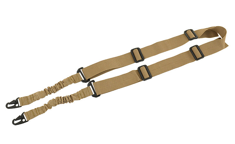2-Punkt Bungee-Tragegurt Khaki