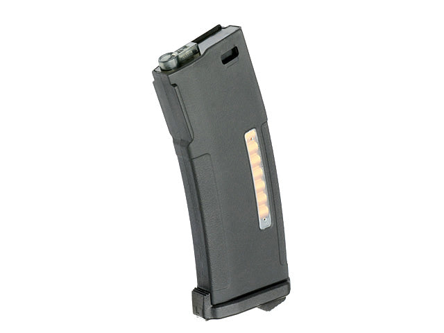 BattleAxe AR15/M4 Polymer Mid-Cap-Magazin 150 BBs Schwarz
