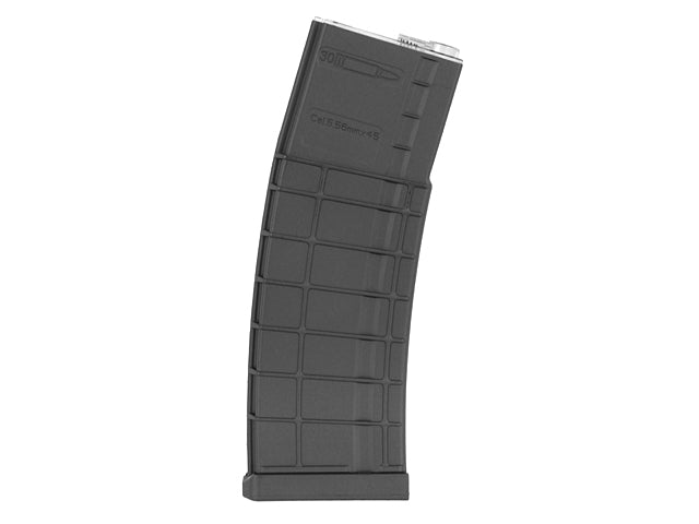 BattleAxe 416/AR15 Polymer Mid-Cap-Magazin 150 BBs Schwarz