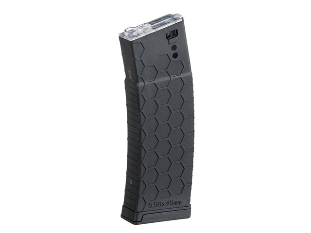 BattleAxe AR15/SCAR16/Tavor/ARX100 Polymer Mid-Cap-Magazin 150 BBs Schwarz