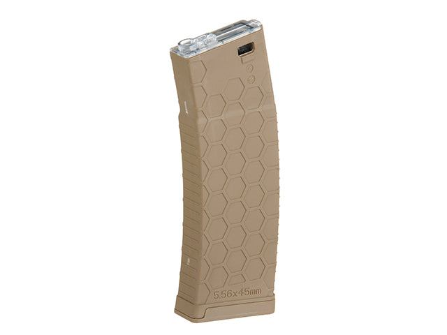 BattleAxe AR15/SCAR16/Tavor/ARX100 Polymer Mid-Cap-Magazin 150 BBs Dark Earth
