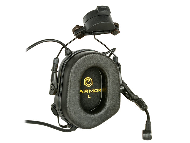 Schutzausrüstung M32H Electronic Communication Hearing Protector für EXF Helmets - BK 9