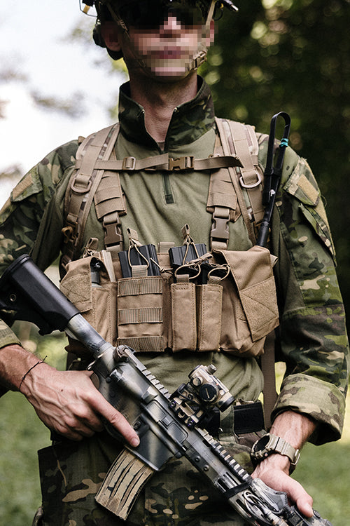 Buckle Up Chest Rig V3 - Coyote 10