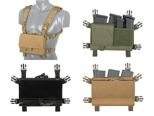 HYBRID Chest Rig - Coyote 8