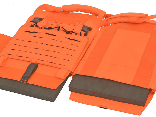 Jump Plate Carrier Buckle Up Laser-Cut Dummy Sapi Plates - Orange 10