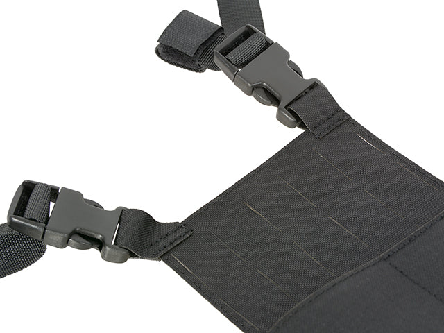 Chest Rig Laser-Cut with AR/AK Pouches - Black 10