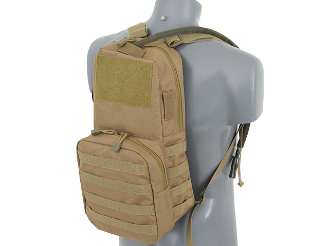 3L Water Hydration Carrier MOLLE w/Straps - Coyote 10