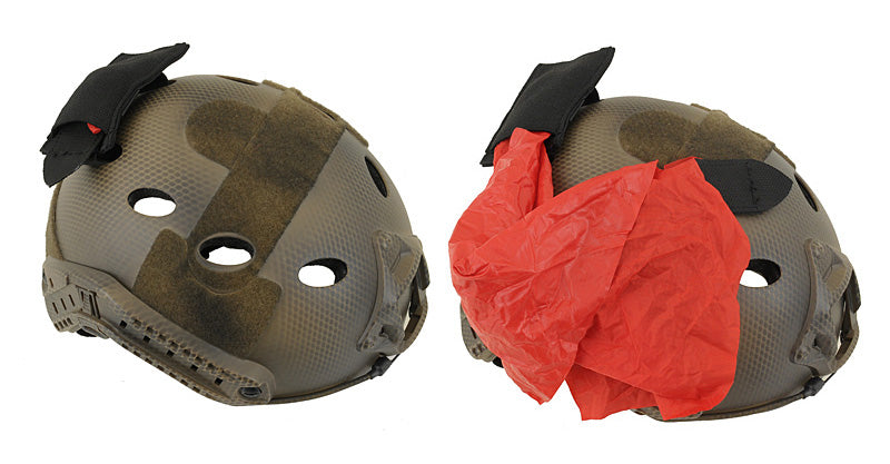 TG Airsoft Dead Red Rag Pouch - Olive 6