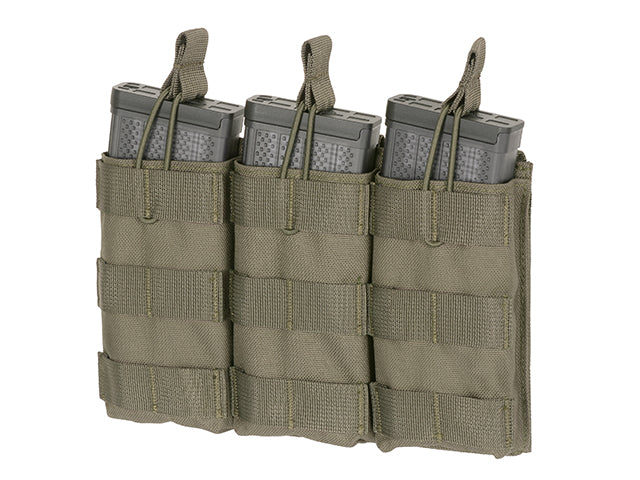 Modular Open-Top Dreifach-Magazintasche für 5.56 - Ranger Grün 4