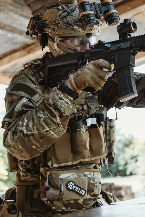 Elastische Dreifach-M4/M16-Magazintasche - Coyote 6