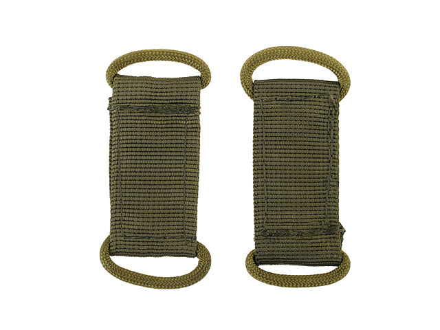 Gear-Zubehör 2" Belt loops für MOLLE pouches Set - Oliv 1