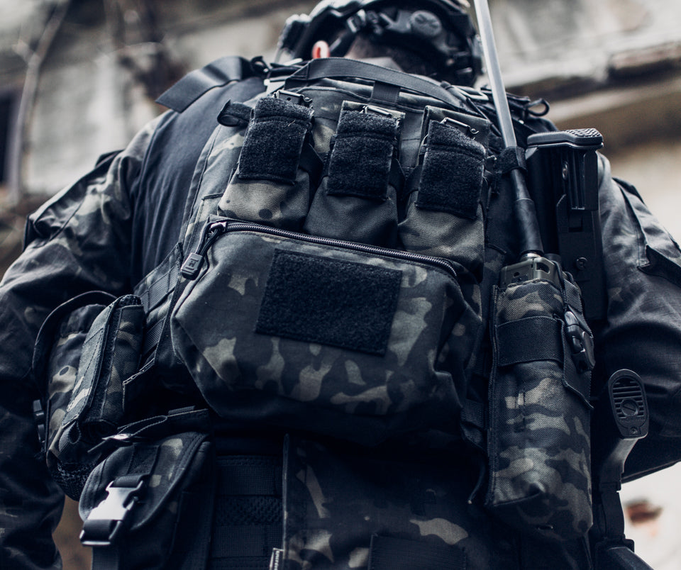 Mehrzwecktasche Assault Back Panel - Oliv 8
