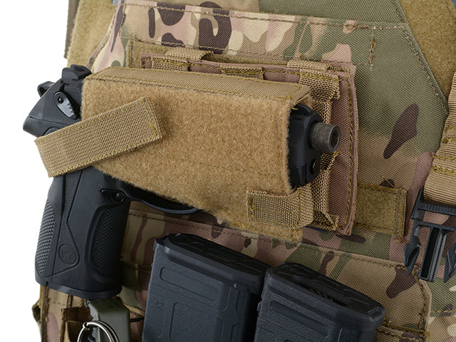Mehrzwecktasche MOLLE Horizontal Montage Panel - Oliv 4