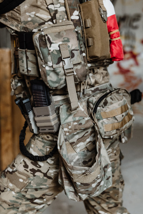 Collapsible Abwurftasche - Multicamo 9