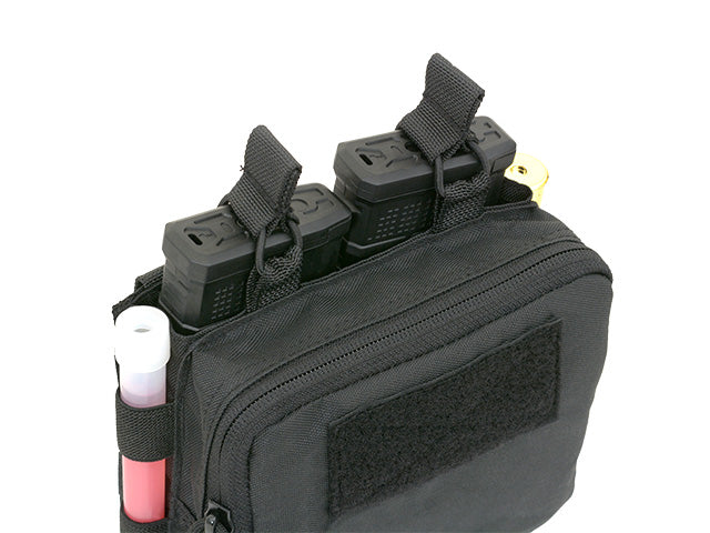 Doppel Mag/Mid GP Tasche - Schwarz 5