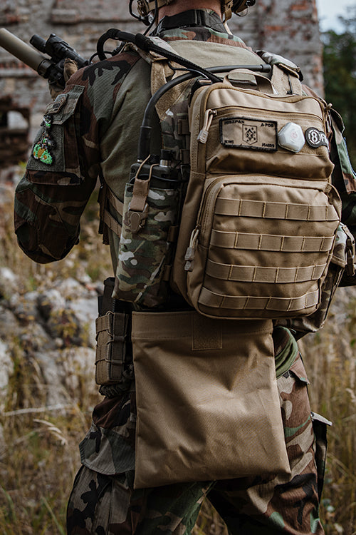 Belt montiert Abwurftasche - Coyote 8