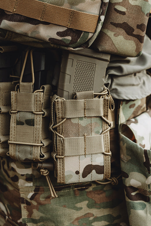MOLLE Einzel Mag-Speed-Tasche - Multicamo 6