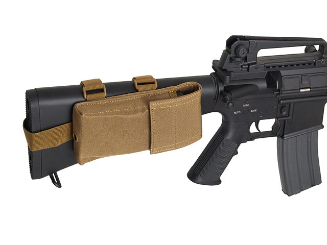 Magazintasche für M4/M15/M16 montiert on stock - Coyote 3