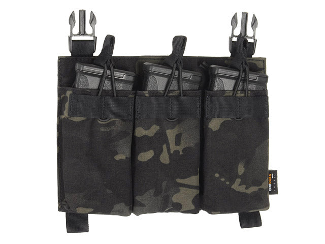 Buckle Up Dreifach 5.56 Magazintasche - Multicam Schwarz 3