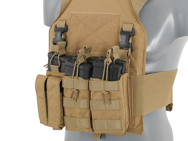 Buckle Up Dreifach 5.56/Pistol Tasche Panel - MB 5