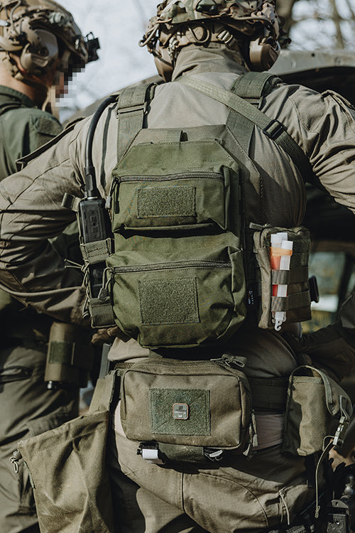 Mehrzwecktasche Assault Back Panel Mod.2 - Oliv 10