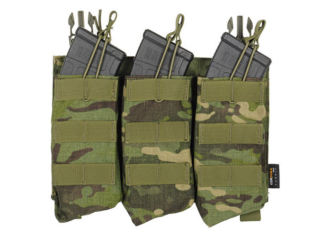 Buckle Up Dreifach AK47/AKM Magazintasche - Multicam Tropic 3
