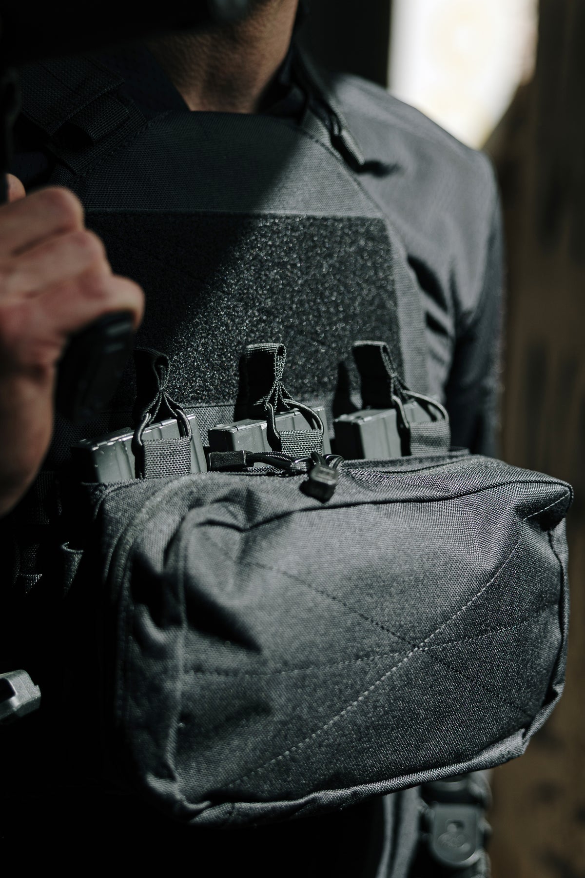 MOLLE Dreifach Mag/GP-Tasche - Schwarz 10