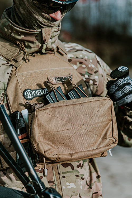 MOLLE Dreifach Mag/GP-Tasche - Coyote 10