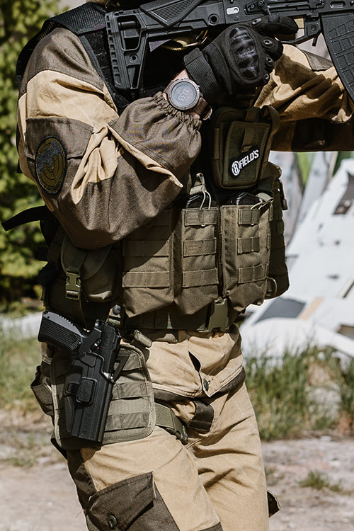 MOLLE-Tasche Small Modular Drop Leg Panel - Oliv 10