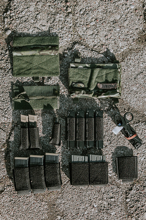 Plate Carrier Double AR-10/SR25 Magazine Insert - Black 10