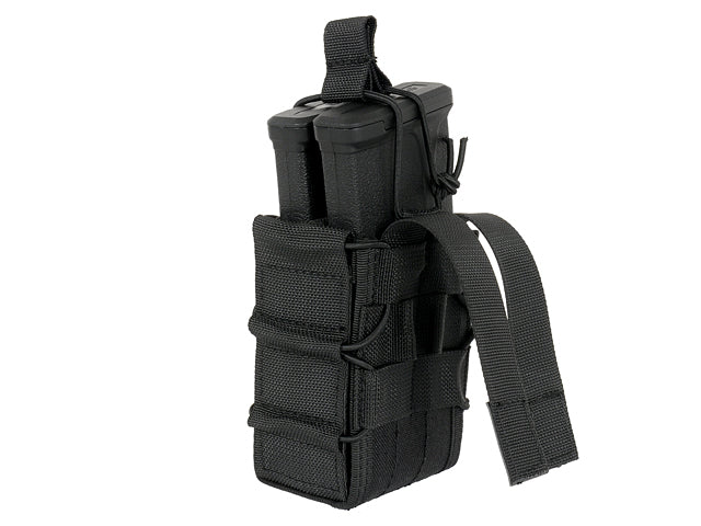 MOLLE Double Rifle Mag Speed Pouch – Schwarz
