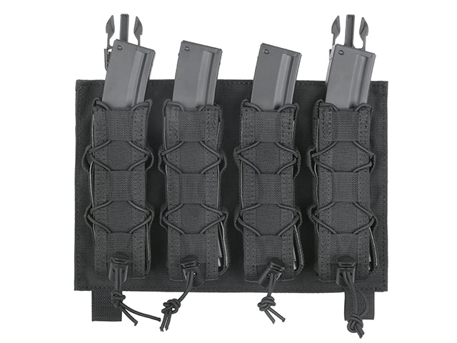 BUCKLE UP Speed Quad MP5/SMG/UTR45 Magazintasche - Schwarz