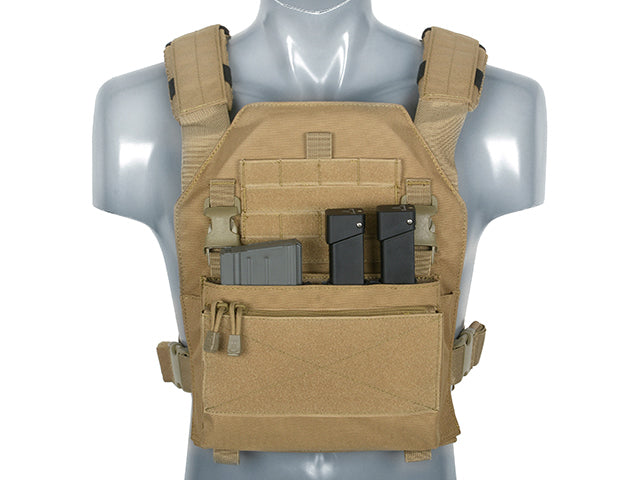 Plate Carrier Double Pistol Magazine Insert - Black 8