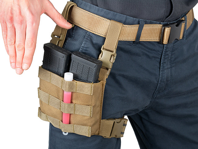MOLLE-Tasche Kangaroo Drop Leg Panel - Multicamo 9