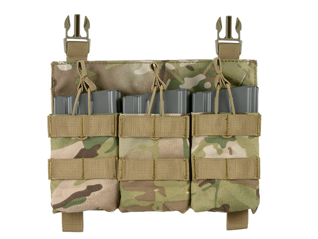 Buckle Up Dreifach SR25/AR-10/M14/SCAR-H Taschen-Panel - MC
