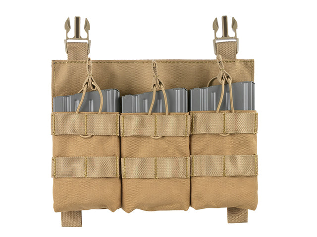 Buckle Up Dreifach SR25/AR-10/M14/SCAR-H Taschen-Panel - CT