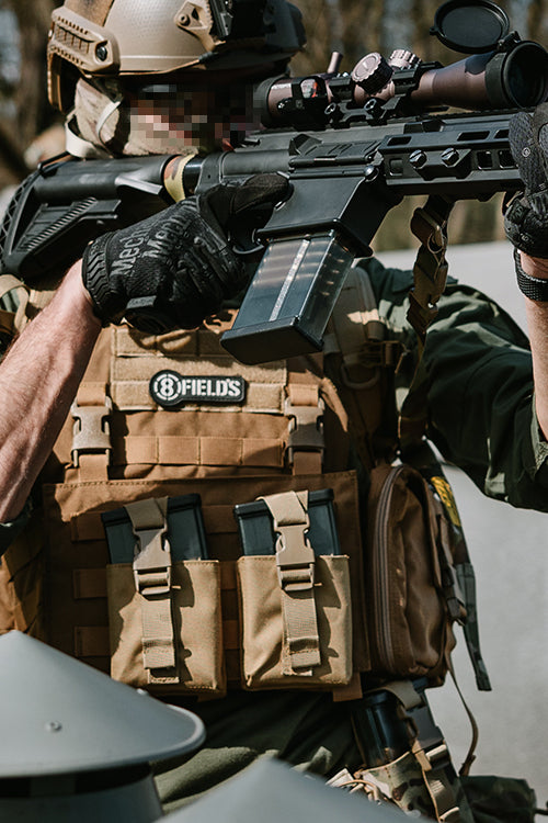 Sniper Rifle Mag Pouch - Coyote 10