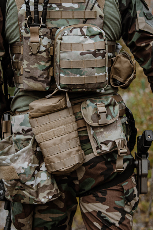 Sniper Doppel-Magazintasche - Multicamo 9