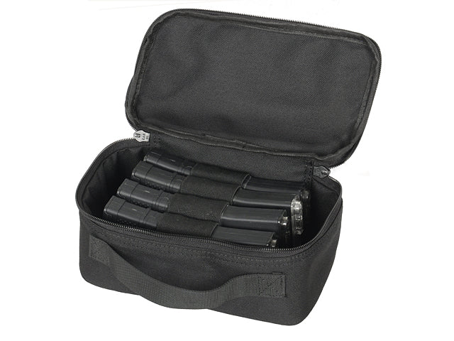 MOLLE-Tasche 4x AR-15 Magazin Case - Schwarz 3