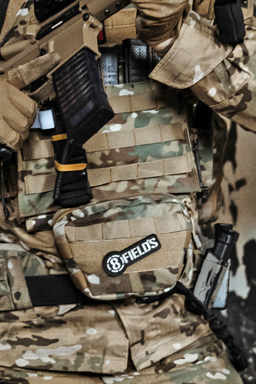 Drop Down Under Zip Pouch for Plate Carrier - Multicamo 10
