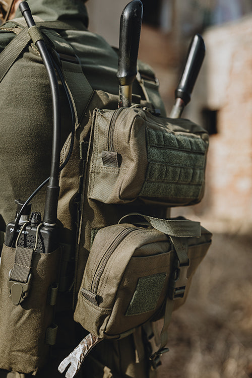 Transporttasche ASSAULT BACK PANEL Mod.3 - Oliv 8