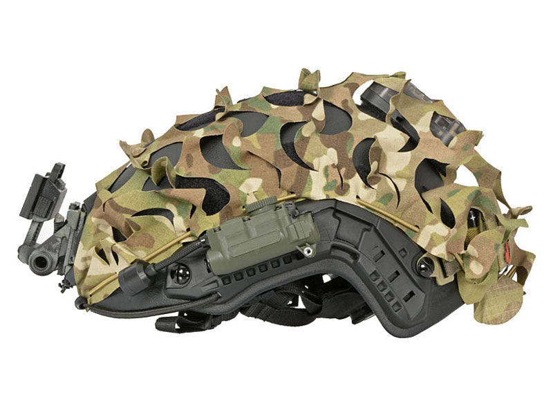 3D Laser-Cut Tarncover für Hoch-Cut Helm Multicam