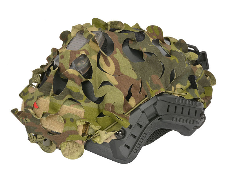 3D Laser-Cut Camouflage Cover für hoch-Cut Helm - MT 3