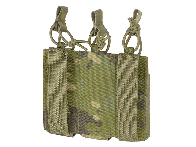 Dreifach Elastic Pistolenmagazin Tasche Laser-cut - MT 6